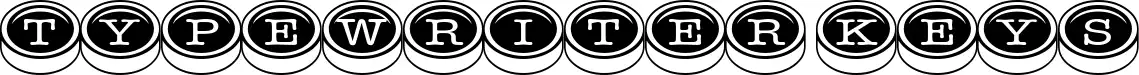 Typewriter Keys