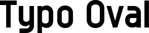Typo Oval
