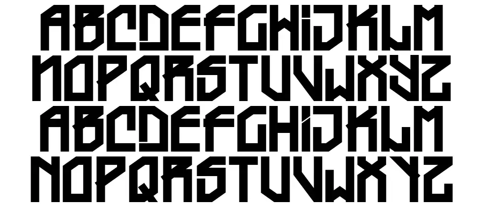 Typografffont specimens