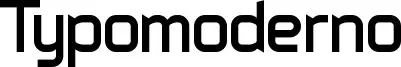 Typomoderno