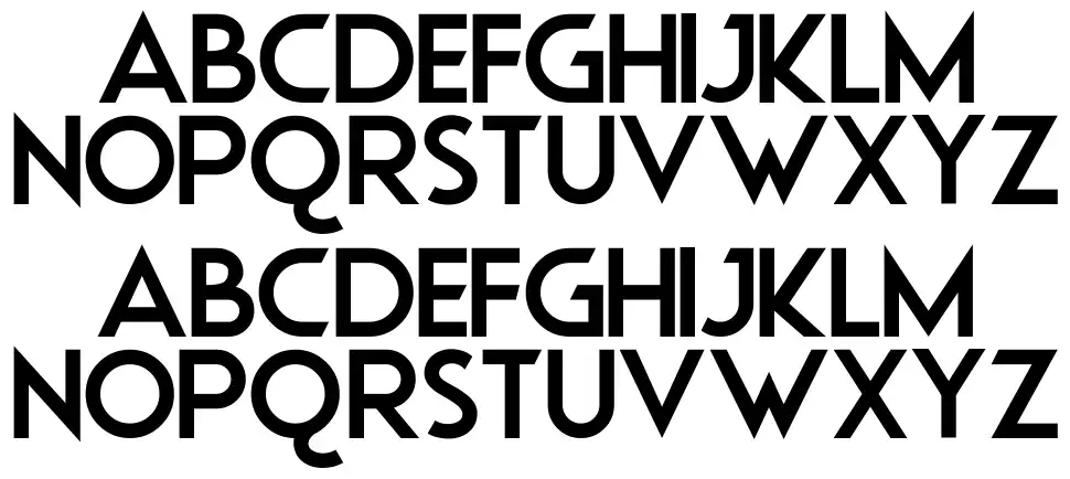 Ubiquitousfont specimens
