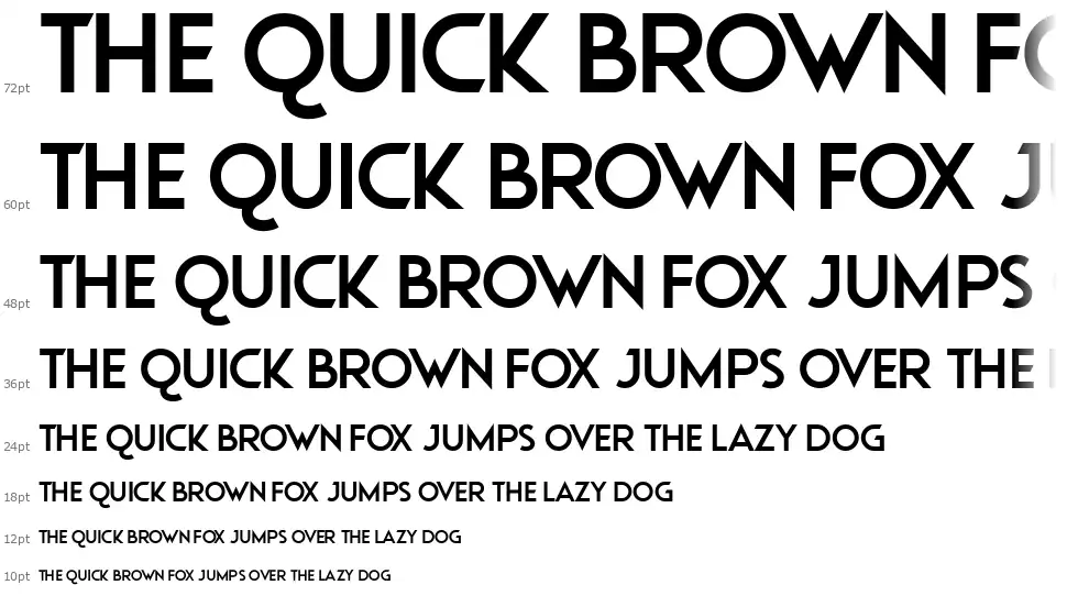 Ubiquitousfont waterfall