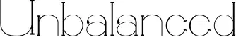 Unbalanced