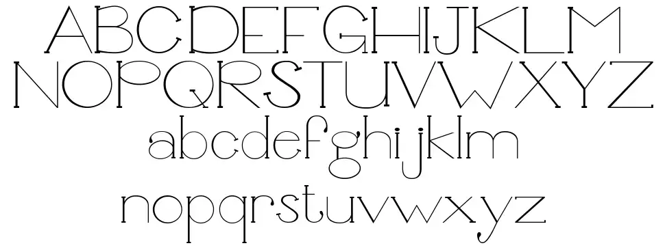 Unbalancedfont specimens