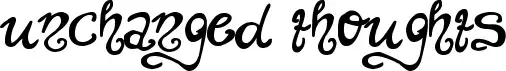 unchanged thoughts