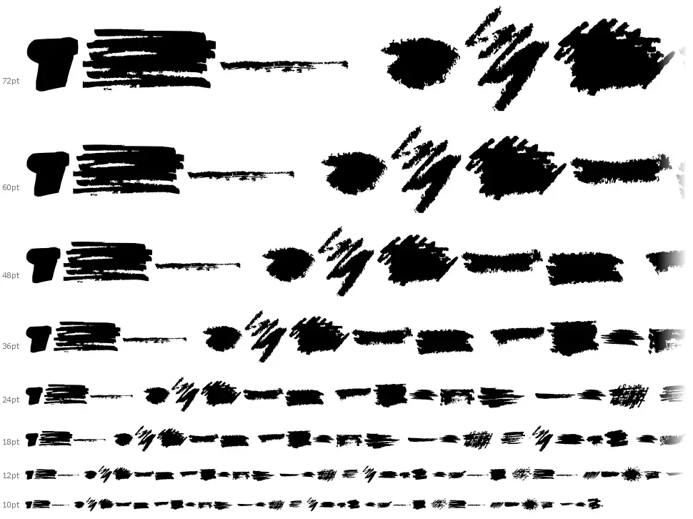 Underfont waterfall