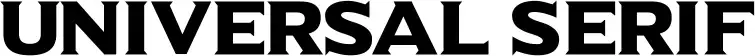 Universal Serif