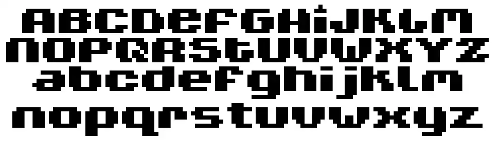 V5 Xtenderfont specimens