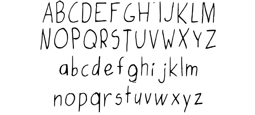 Vanilla Ice Creamfont specimens