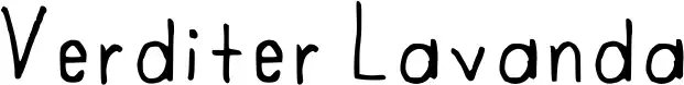 Verditer Lavanda