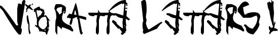 Vibratte Letters !
