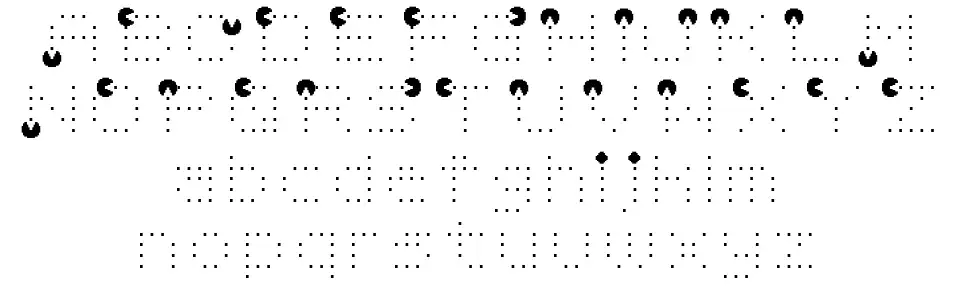 Videobeast 80'sfont specimens
