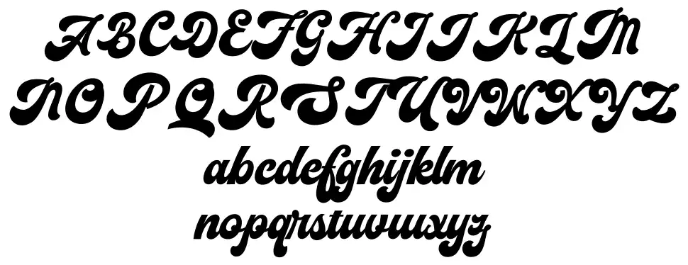 Vignetticfont specimens