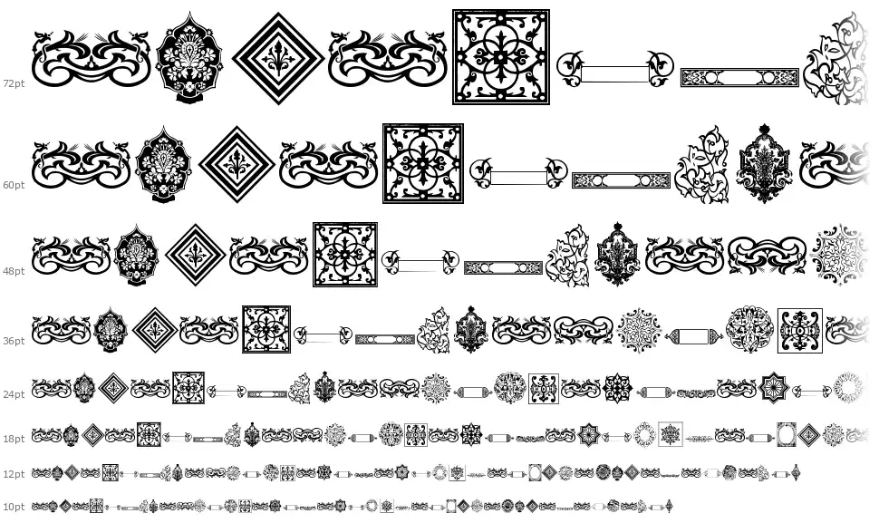 Vintage Decorative Signs 7font waterfall