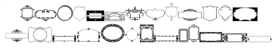 Vintage Panels 08font specimens