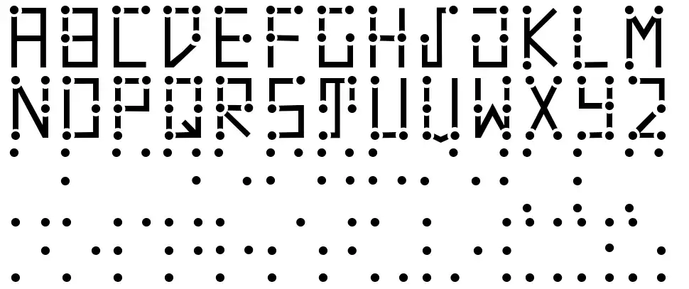 Visual Braillefont specimens