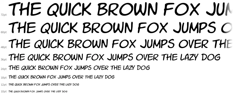 VTC Letterer Profont waterfall