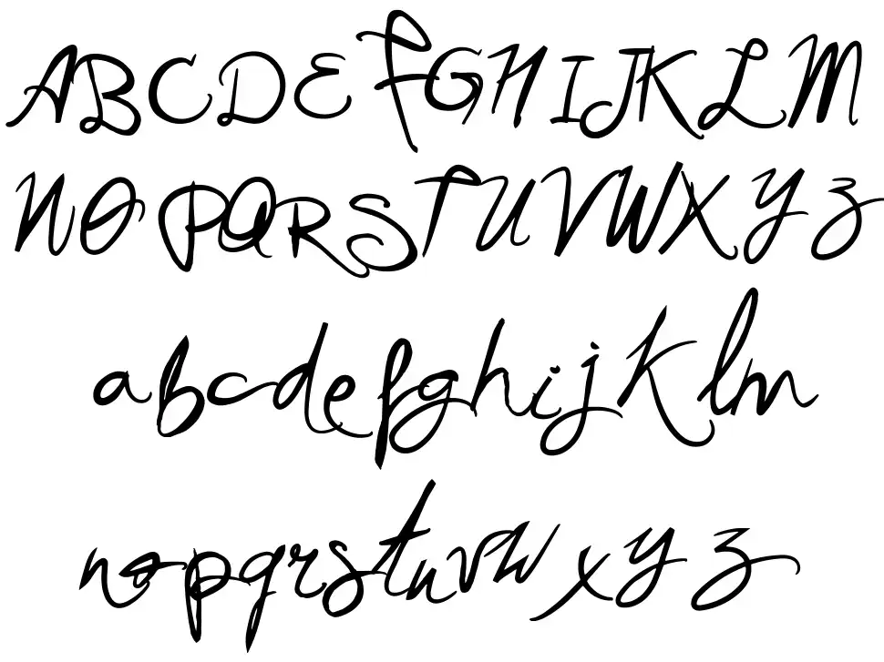 Vtks Academyfont specimens