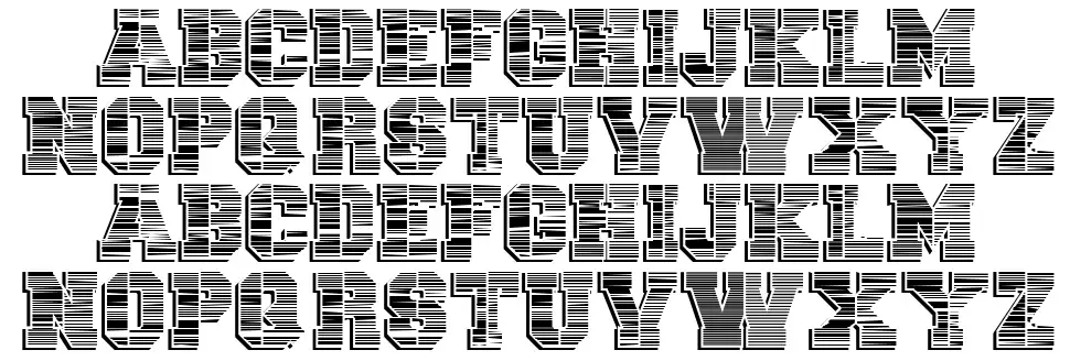 Vtks Universityfont specimens