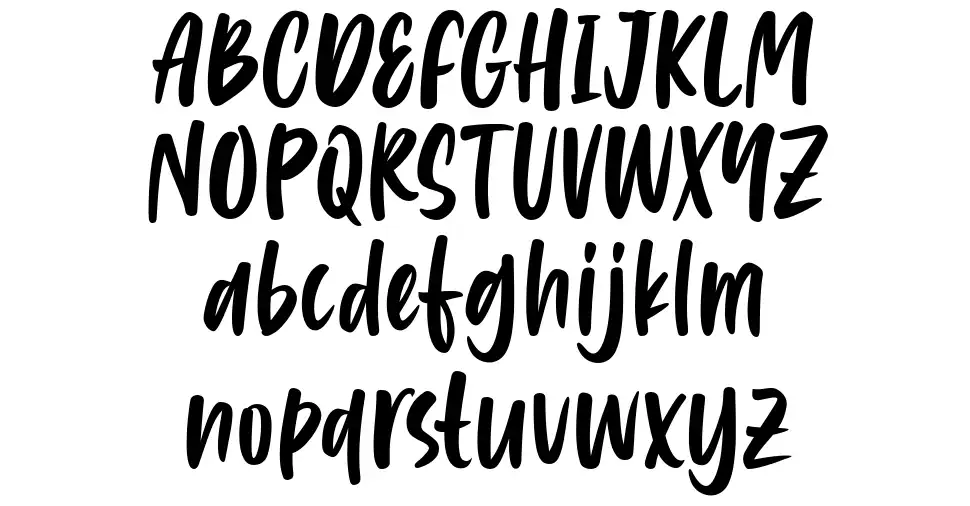 Well Hello Easterfont specimens