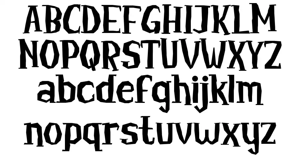 White-Fangfont specimens