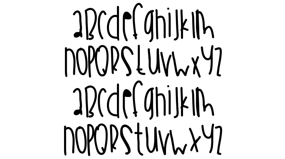 Wild Things Zoofont specimens