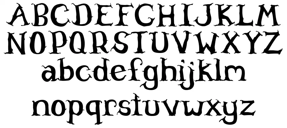 Willowheartfont specimens