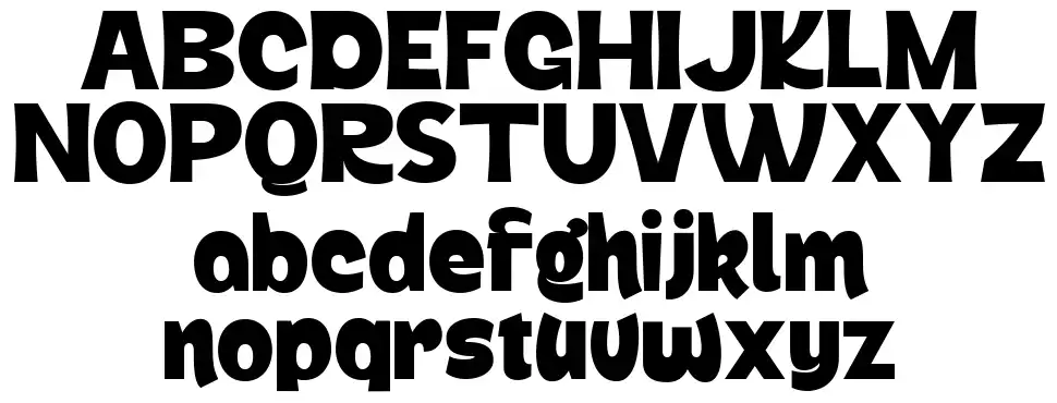 Winearfont specimens