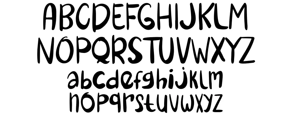 Winter Gardenfont specimens