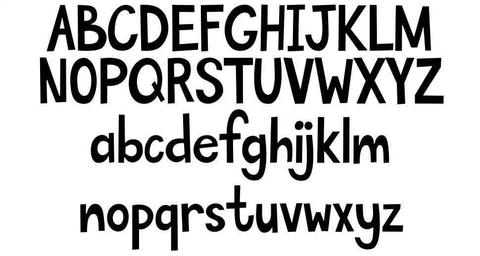 Winter Memofont specimens