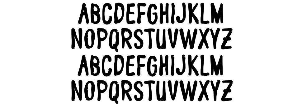 Winter Snowingfont specimens