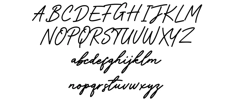 Witches Friend Scriptfont specimens