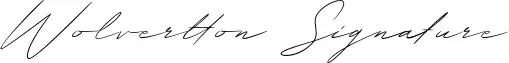 Wolvertton Signature