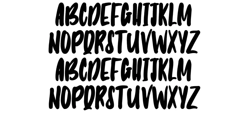 Wonderloverfont specimens