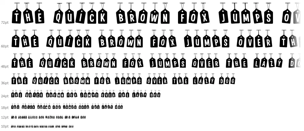 Woodcutter Tags on a Ropefont waterfall