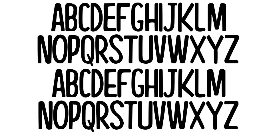 Working Togetherfont specimens