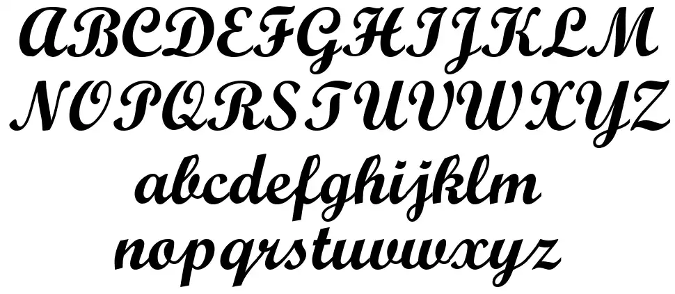 Wrexhamfont specimens