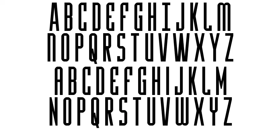 Y-Filesfont specimens