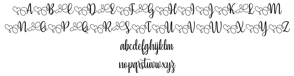 Yessyfont specimens