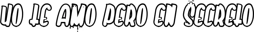 Yo te amo pero en secreto