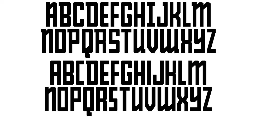 Young Patriotfont specimens