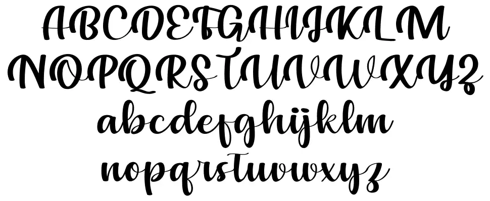 Your Love Tonightfont specimens
