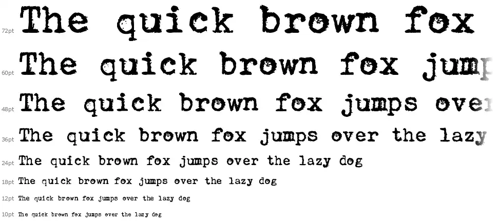 zai Consul Polish Typewriterfont waterfall