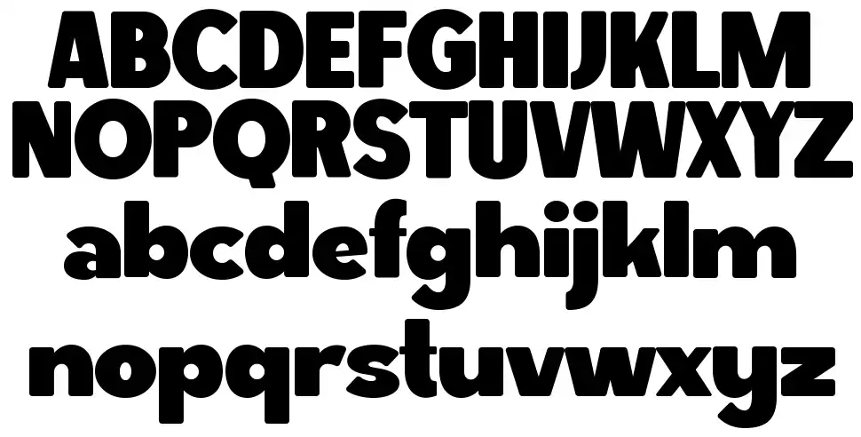 ZAMSONfont specimens