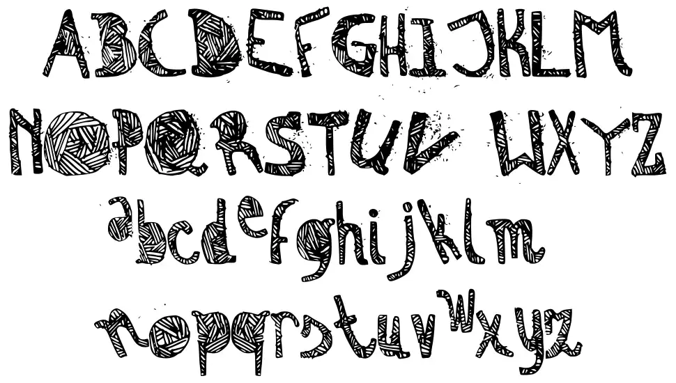 Zebrafont specimens