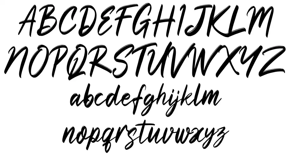 Zettosaidfont specimens