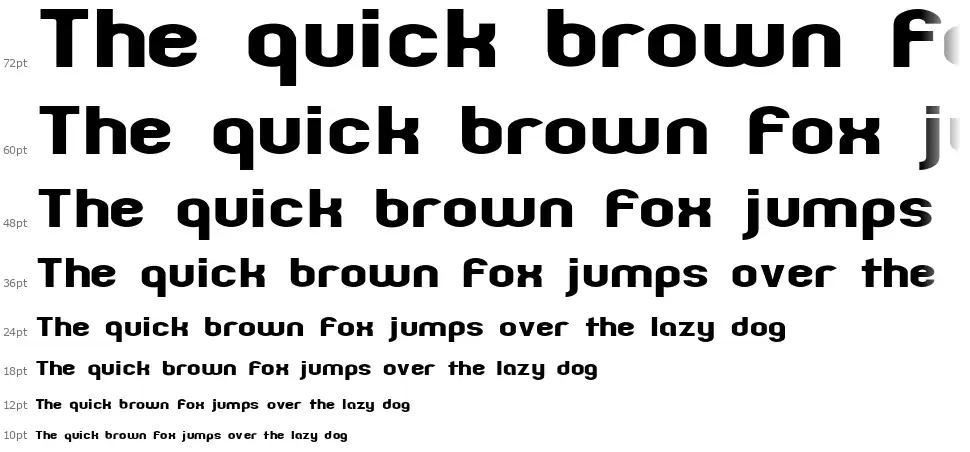 Zillah Modernfont waterfall