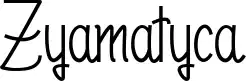 Zyamatyca
